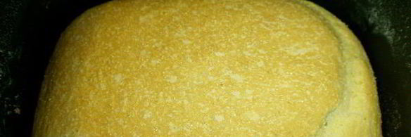 кукурузный хлеб в хлебопечке