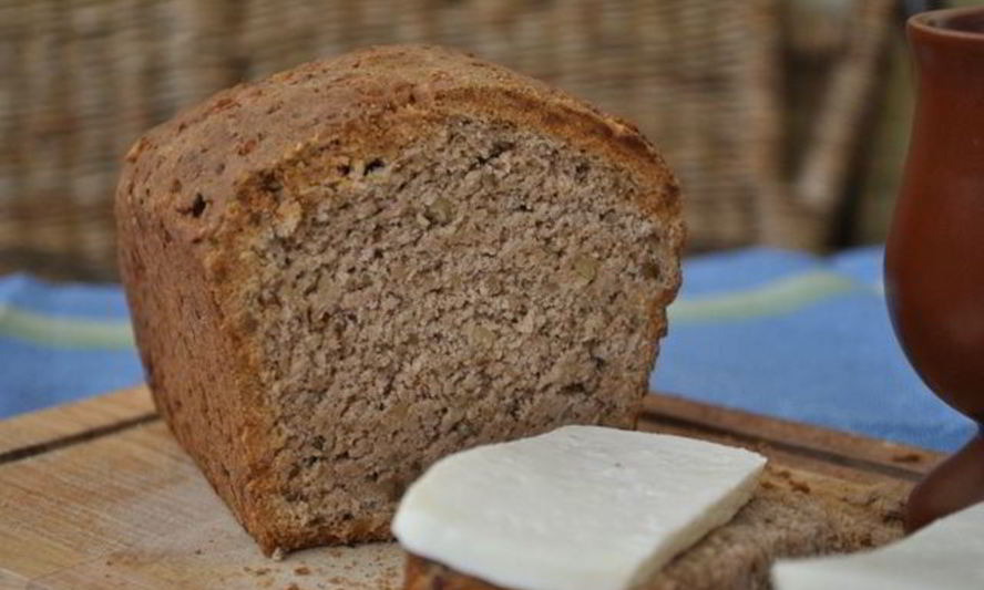 Рецепт пшенично-ржаного хлеб с орехами