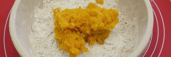 пшенично-ржаной хлеб с тыквой