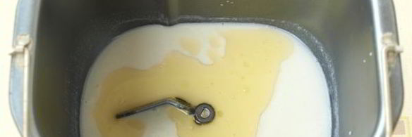 пшеничный хлеб в хлебопечке