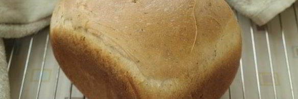 пшеничный хлеб в хлебопечке