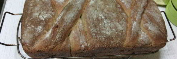 ржаной хлеб на пшеничной опаре