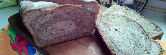 ржаной хлеб на пшеничной опаре