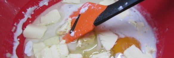 сдобный хлеб с узором