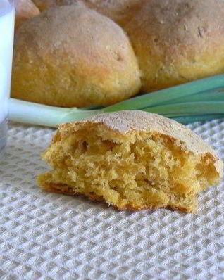 Тыквенный хлебушек с овсяными хлопьями