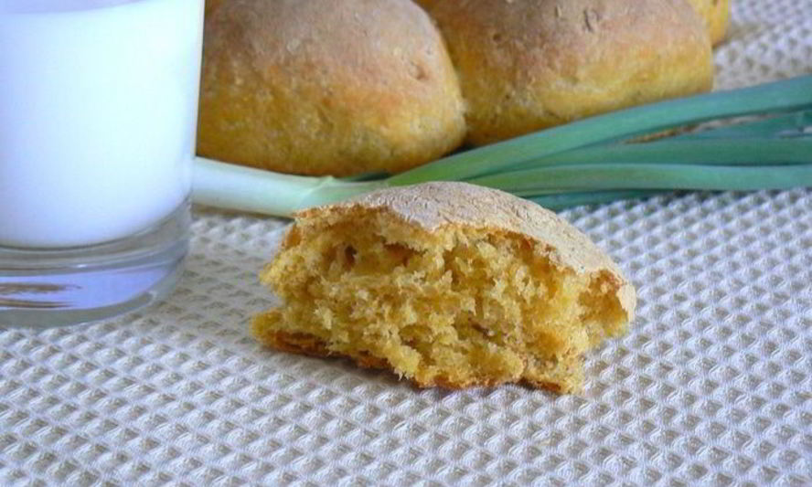 Рецепт тыквенного хлебушка с овсяными хлопьями