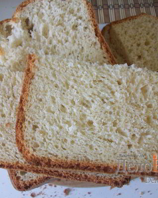 Ультрабыстрый белый хлеб в хлебопечке