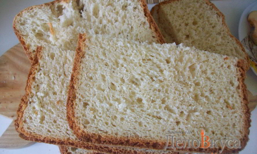 Рецепт ультрабыстрого белого хлеба в хлебопечке