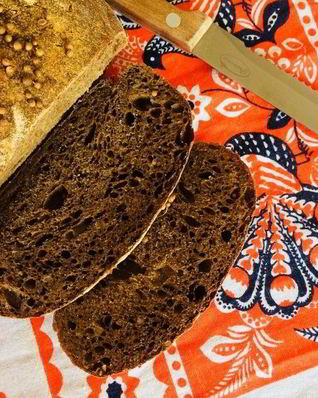 Заварной хлеб с семечками