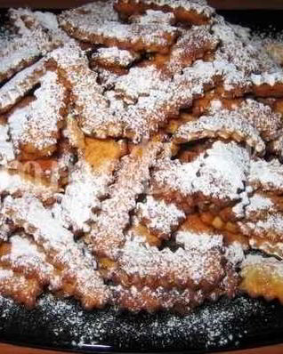 Хворост творожный