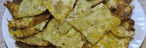 чипсы из лаваша с сыром