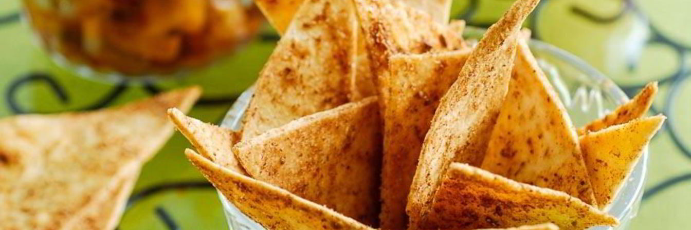 Чипсы из лаваша со специями