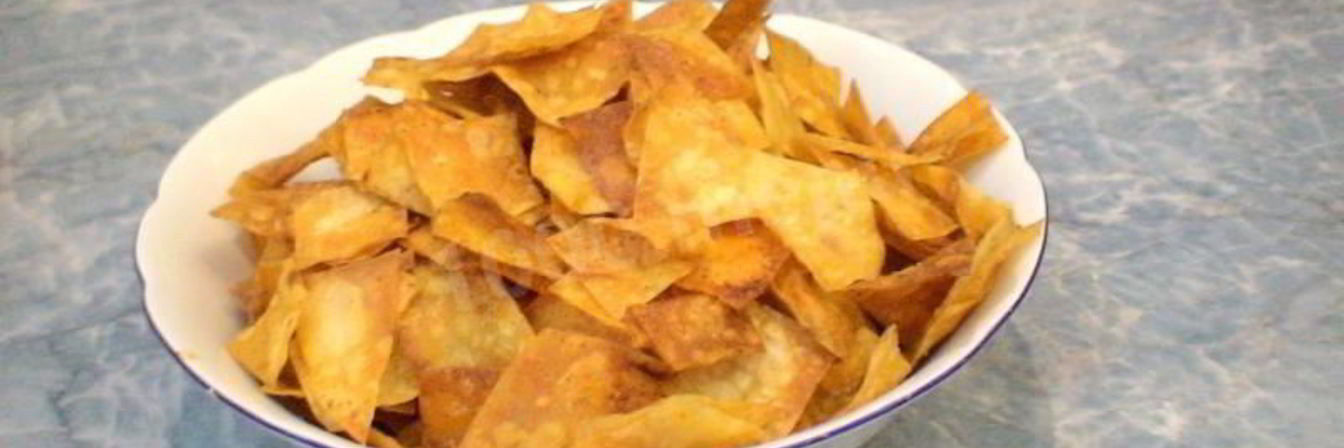 Домашние чипсы из лаваша в духовке