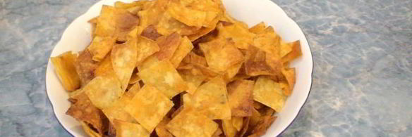 домашние чипсы из лаваша в духовке