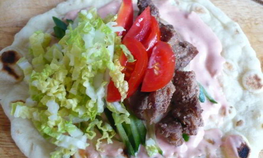 Рецепт домашнего лаваша с начинкой