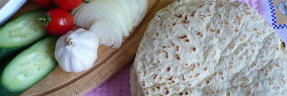 домашний лаваш с начинкой