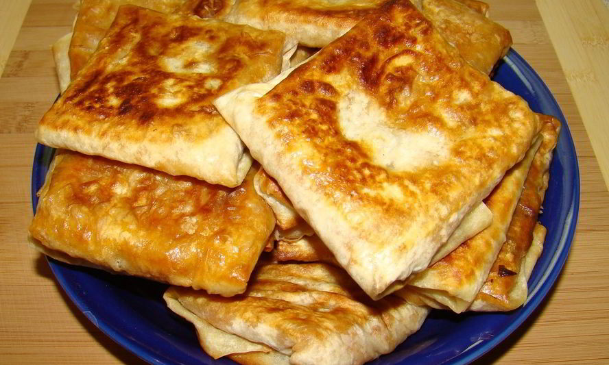 Рецепт горячей закуски из лаваша