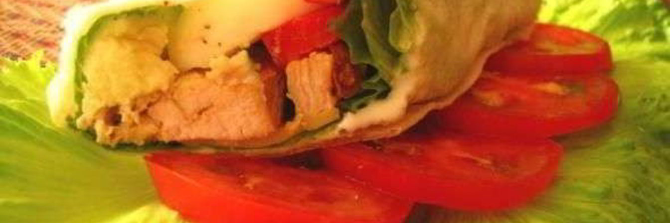 Грудка в лаваше