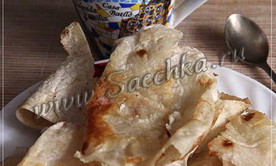 Рецепт кофе с чипсами из лаваша