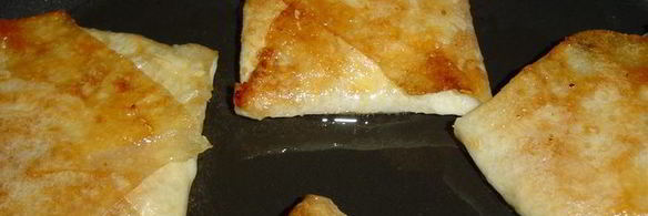 конвертики из лаваша с тыквенно-творожной начинкой