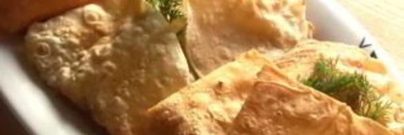 курица с картофелем в лаваше