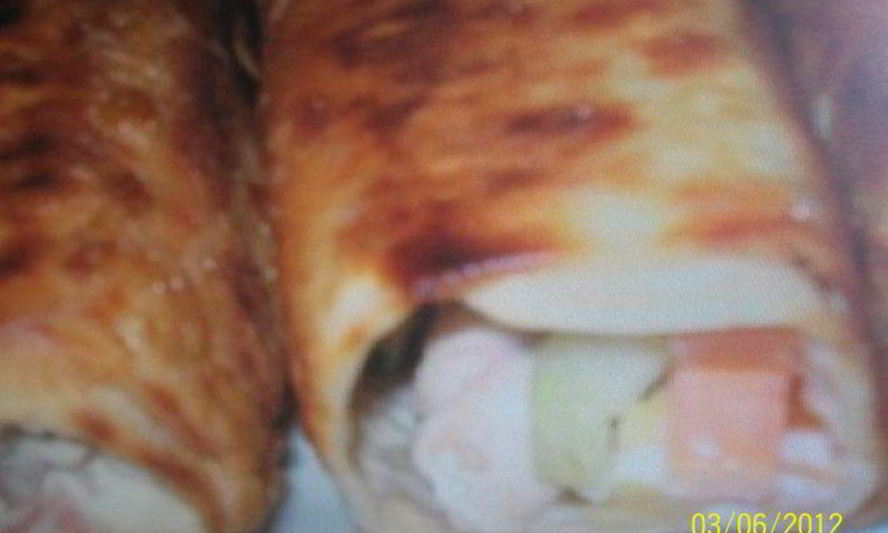 Рецепт лаваша из курицы с чесночным соусом