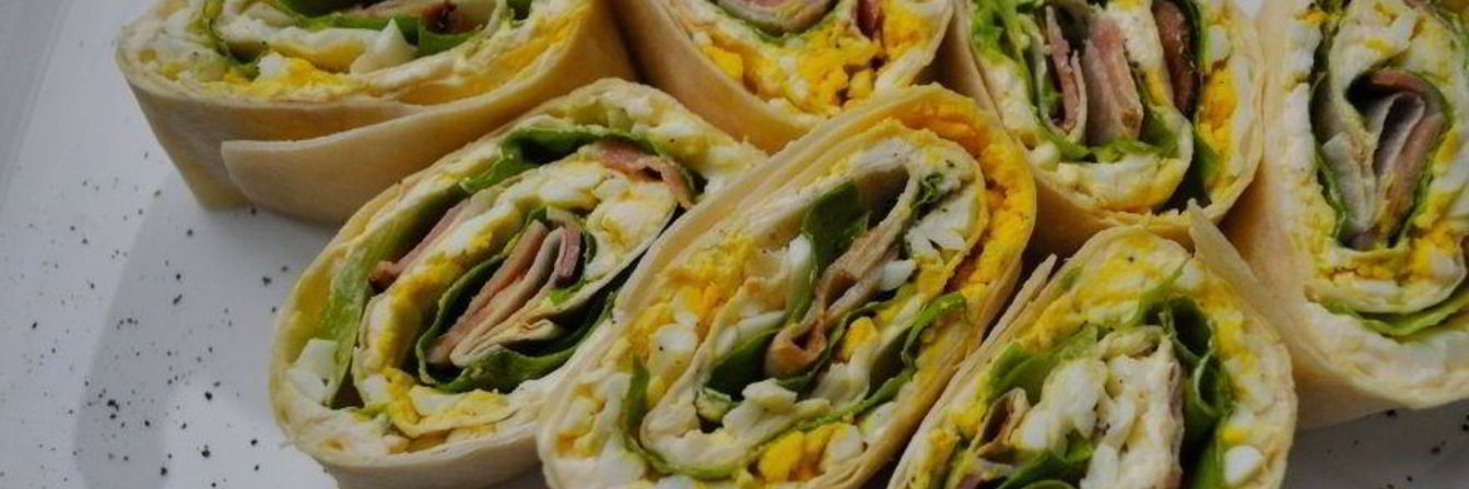 Лаваш с беконом