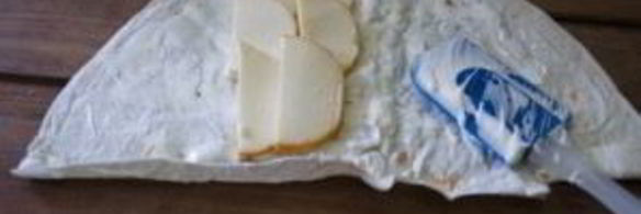 лаваш с копченым сыром