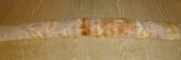 лаваш с корейской морковкой и ветчиной