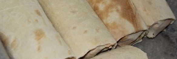 лаваш с курицей и овощами