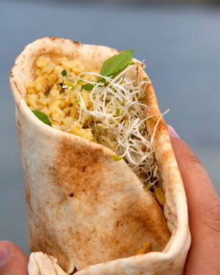 Лаваш с начинкой