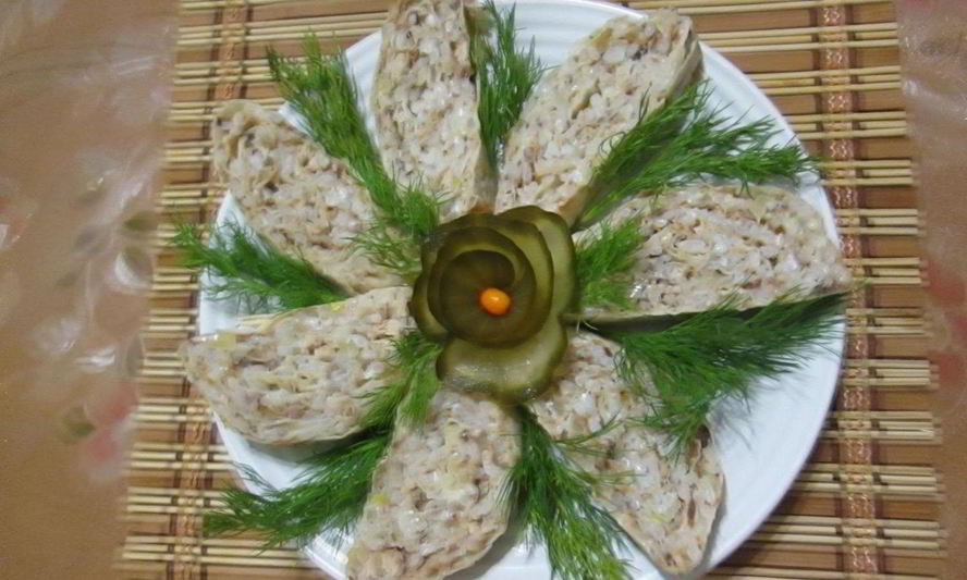 Рецепт лаваша с рисом