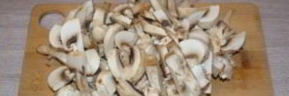 лаваш с шампиньонами