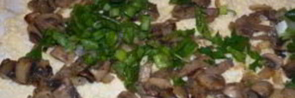 лаваш с шампиньонами