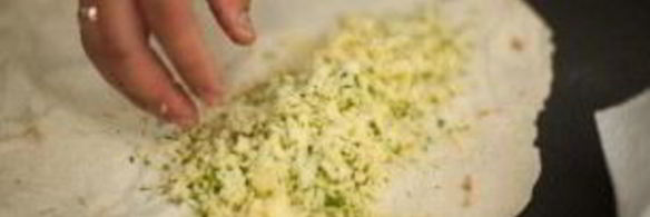 лаваш с укропом