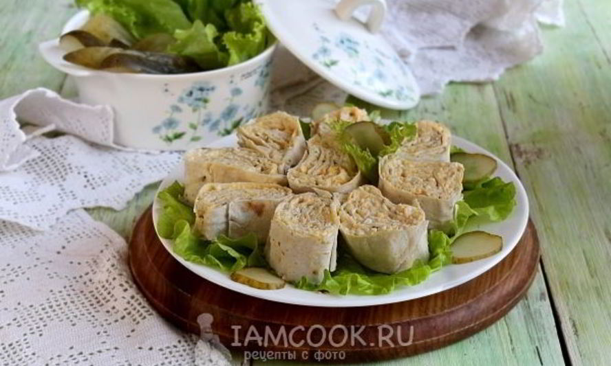 Рецепт лаваша с яйцом и сыром