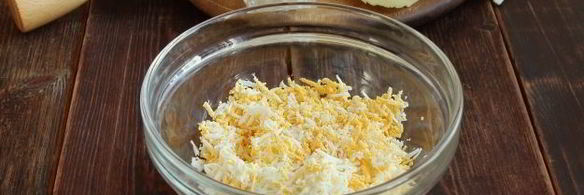 лаваш с яйцом и сыром