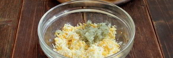 лаваш с яйцом и сыром