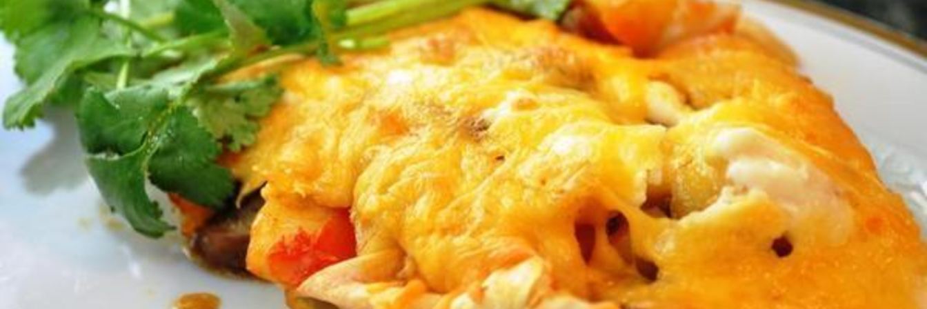 Овощи, запеченные на лаваше