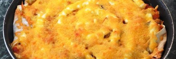 овощи, запеченные на лаваше