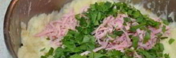 рулеты из лаваша с картошкой