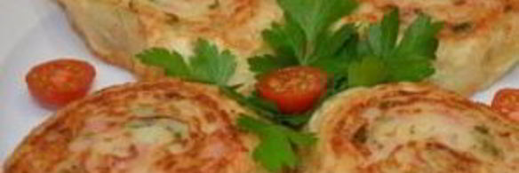 рулеты из лаваша с картошкой