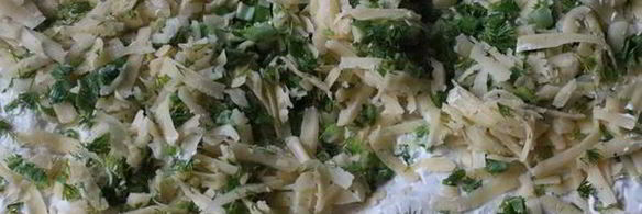 рулеты из лаваша с сыром и зеленью