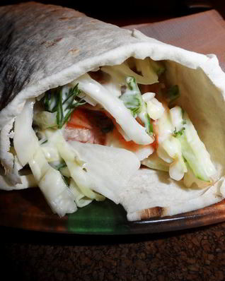 Сосиска в лаваше