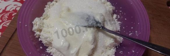 творожно-яблочные конвертики из лаваша