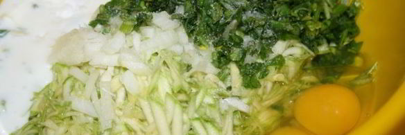 диетическая кабачковая лепешка