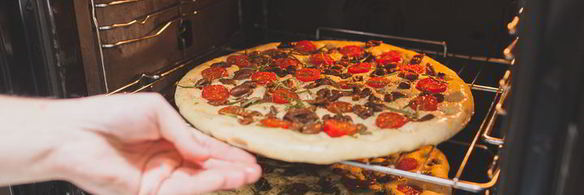 фокачча с черри и маслинами