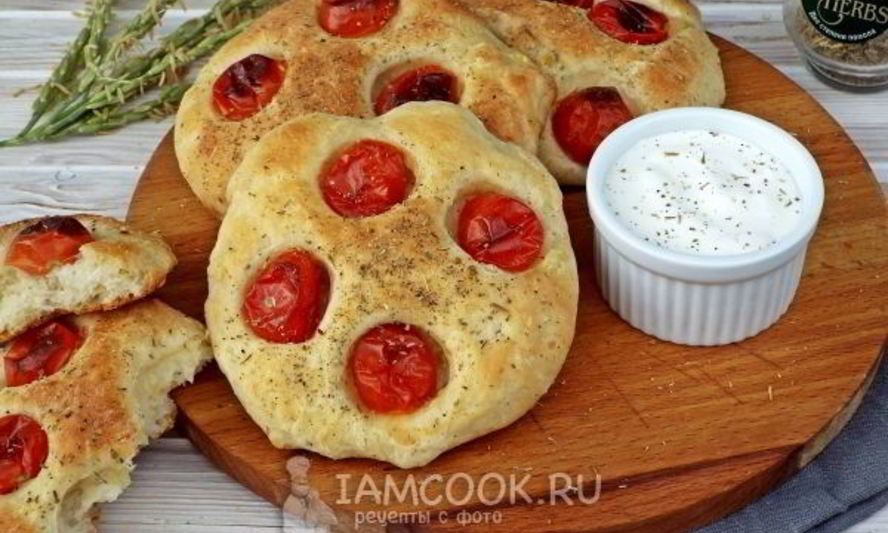 Рецепт картофельных лепешек с черри и травами