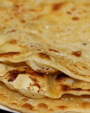 Хрустящие лепешки на топленом масле