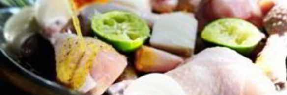 куриные ножки в цитрусовом маринаде не лепешках